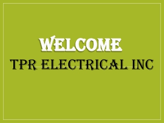 Best electrical services in Stamford