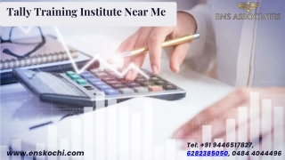 Tally Training Institute Near Me