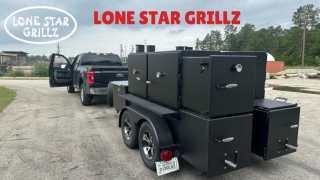 Custom Smoker Trailer - Lone Star Grillz