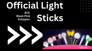 BTS, Black pink Official LIGHT STICK - MAP OF THE SOUL SPECIAL EDITION (5)