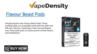 Flavour Beast Pods