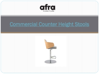 Commercial Counter Height Stools