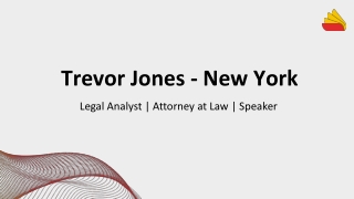 Trevor Jones - New York - An Insightful and Driven Leader