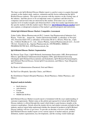IgG4-Related Disease Market