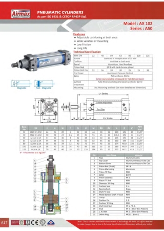 Pneumatic Air Cylinder