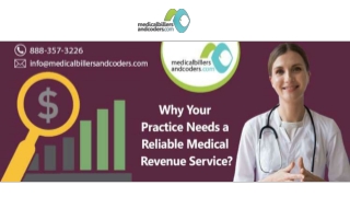 Why Your Practice Needs a Reliable Medical Revenue Service?