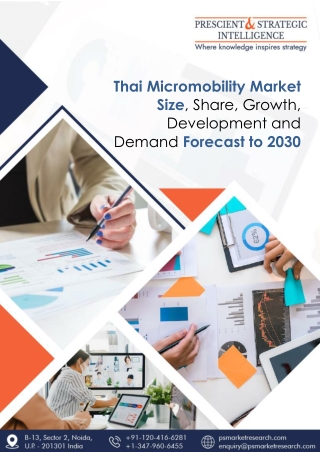 Thailand's Micromobility Revolution: Exploring the Market Landscape