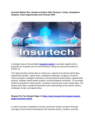 Insurtech Market