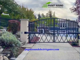 Automatic Gate Installation Renton