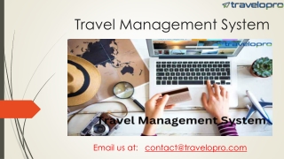 Travel Management System