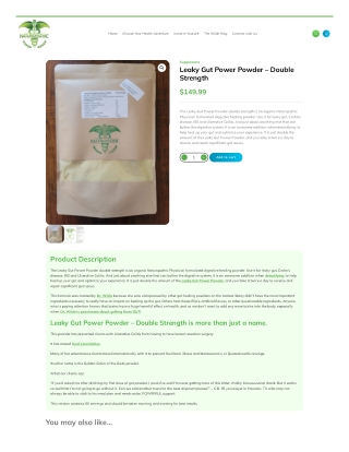 Leaky Gut Powder | Digestive Powder - NaturopathicMD