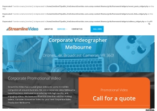 How to Choose the Right Corporate Videographer in Melbourne