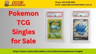 Pokemon TCG Singles for Sale