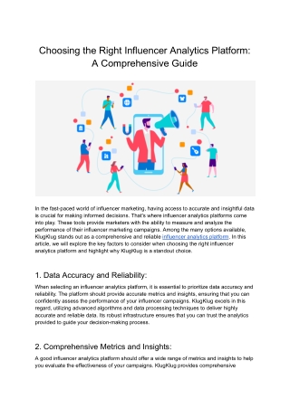 Choosing the Right Influencer Analytics Platform_ A Comprehensive Guide