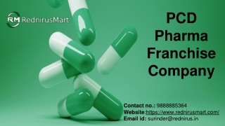 PCD Pharma Franchise Company