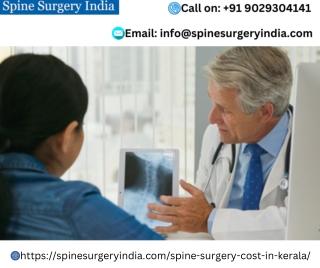 Who provide the best spine surgery cost in Kerela?