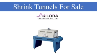 Shrink Tunnels For Sale