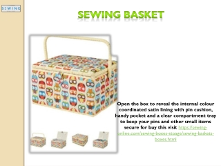 Sewing basket