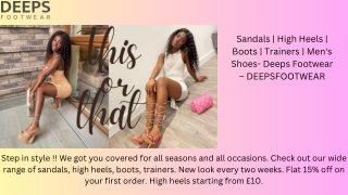 Step Up Your Style 10 Must-Have Black Boots for Men and Women – DEEPSFOOTWEAR