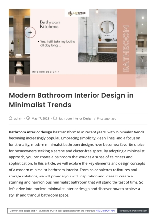 Bathroom pdf