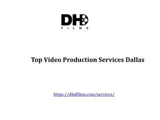 Top Video Production Services Dallas