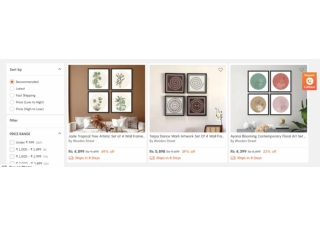 Wall Frames: Buy Wall Frames Online in India Upto 55% off at wooden street