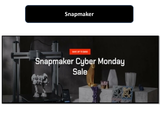 What to know about 3D Printer Cyber Monday