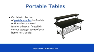 Portable Tables 2