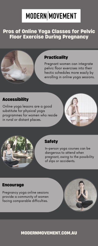 Pros of Online Yoga Classes for Pelvic Floor Exercise During Pregnancy