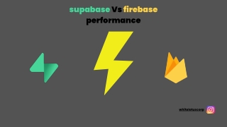 supabase vs firebase performance