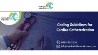 Coding Guidelines for Cardiac Catheterization