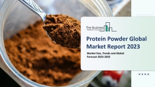 Protein Powder Market Research Report 2023-2032 | Size, Share And Overview