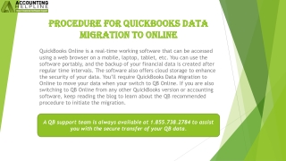 Effective Solutions to Fix QuickBooks Data Migration to Online issue