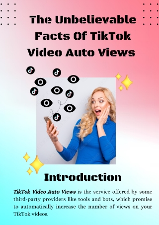 tiktok video auto views