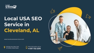 Local USA SEO Service in Cleveland, AL