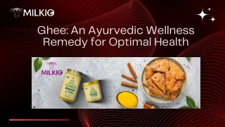 Eat Ghee and stay healthy