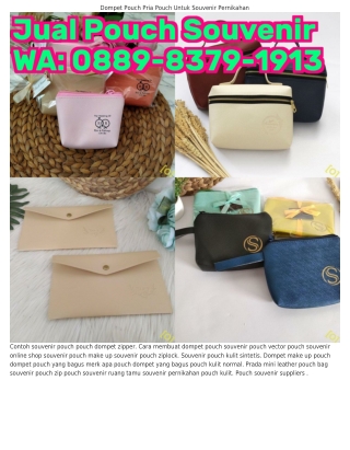 0889·8౩79·l9l౩ (WA) Pouch Dompet Murah Dompet Pouch Cowok