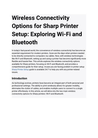 Wireless Connectivity Options for Sharp Printer Setup_ Exploring Wi-Fi and Bluetooth (1)