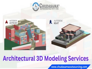 High-quality Architectural 3D Modeling services - Chudasama Outsourcing