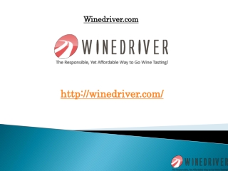 Wine driver napa