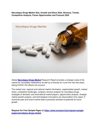 Narcolepsy Drugs Market