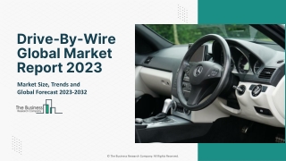 Drive-By-Wire Market 2023 - Share, Ongoing Trends, Size, Growth Rate