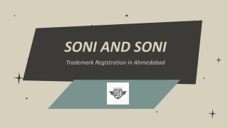 SONI AND SONI - Trademark Registration in Ahmedabad