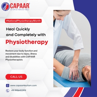 Heal Quickly and Completely with Physiotherapy in Bangalore | CAPAAR