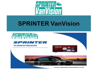 SPRINTER VanVision