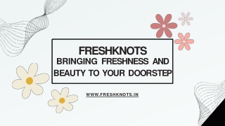 Freshknots - Flower Delivery in Bangalore