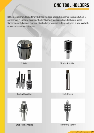 CNC-Tool-Holders Exporters