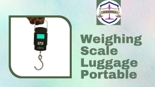 Weighing scale Luggage portable.