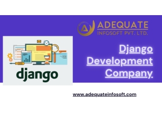 Django development company