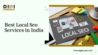 Best Local SEO Services in India - DIGI Brooks